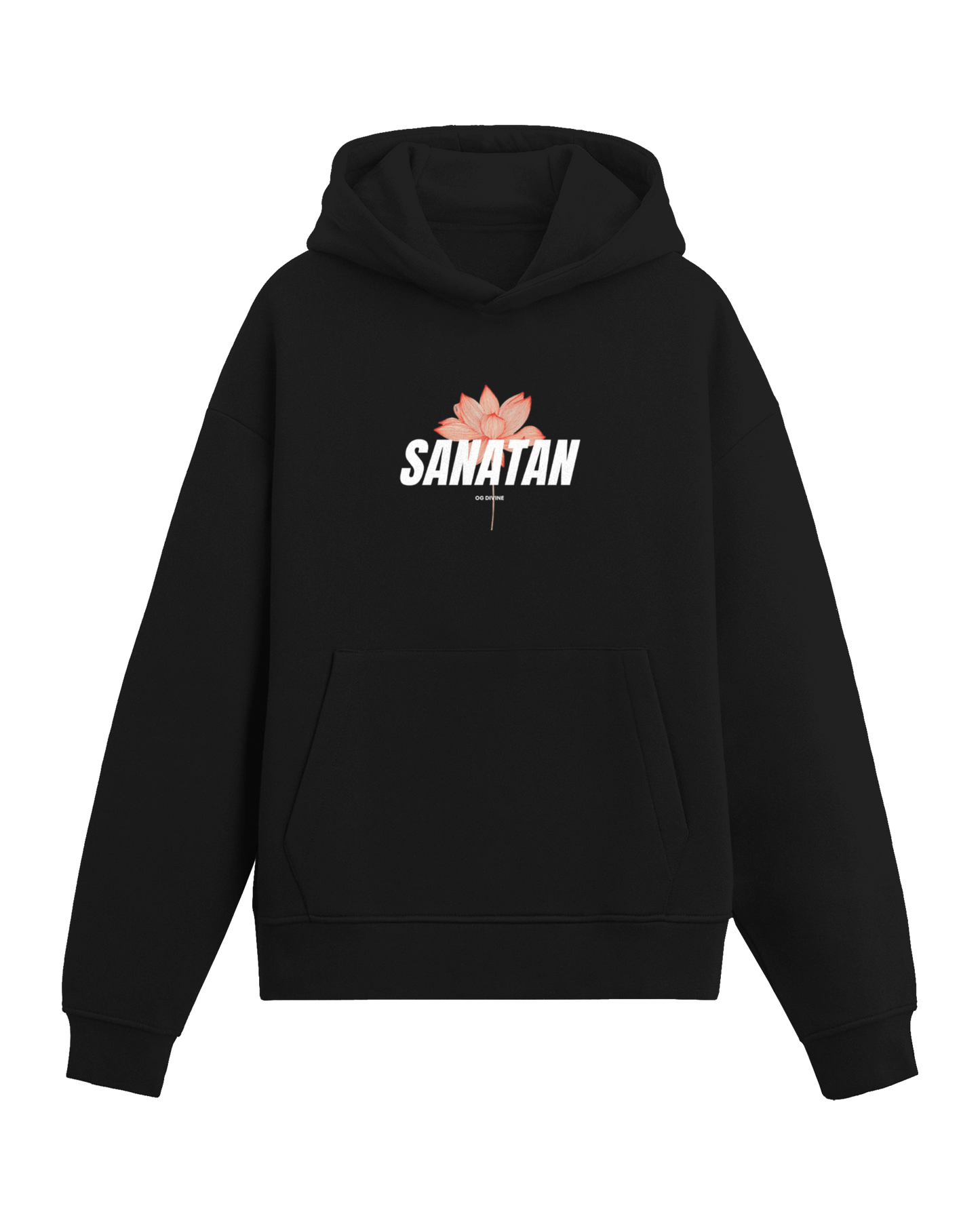 Blooming Lotus Oversized Hoodie