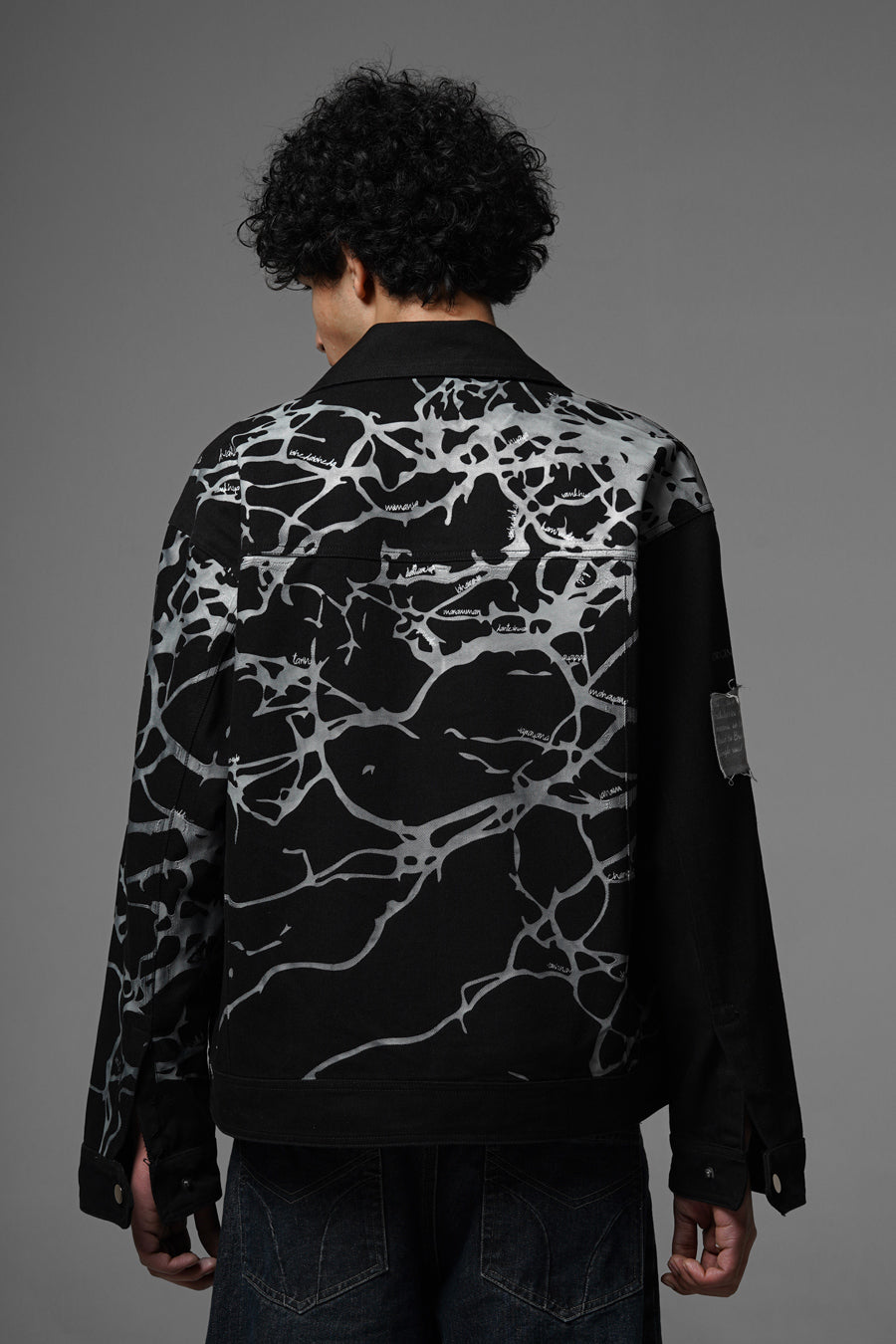 Branches of Thoughts Denim Jacket