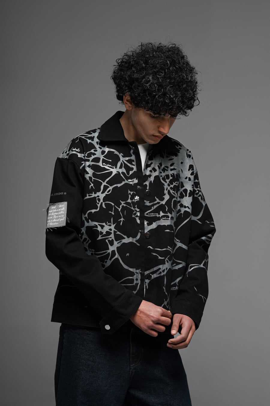 Branches of Thoughts Denim Jacket