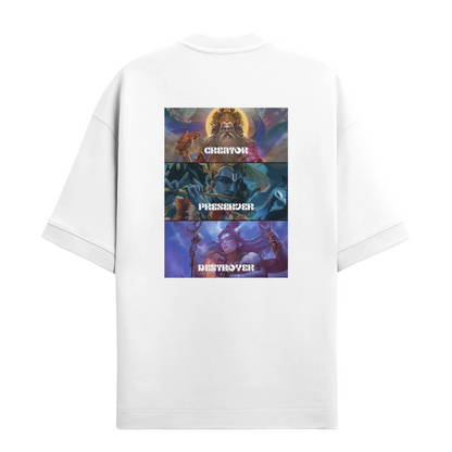 Divine Trinity Oversized Tee